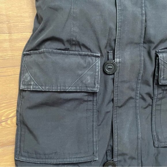 Aritzia TNA The Bancroft Black Down Filled‎ Slim Fit Parka Women's Size XS - Picture 10 of 16